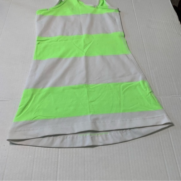 Lululemon Cool Racerback Bold Stripe Zippy Green Extra Small - Picture 9 of 9